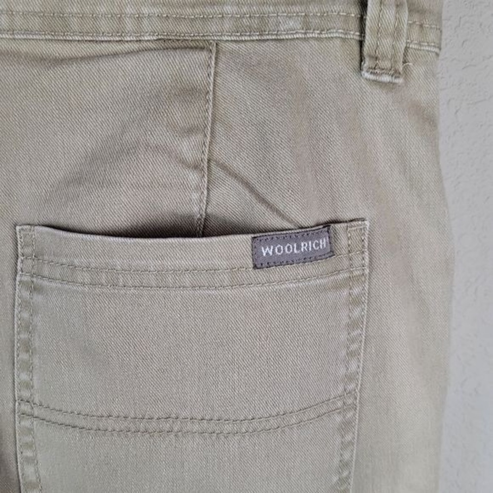 Woolrich Pant‎  Womens 10 High Waist Khaki Pants Hiking Outdoor Casual - Picture 3 of 13